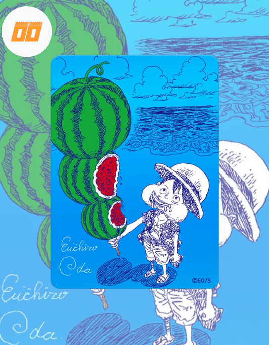 One Piece LUFFY ODA Watermelon | NatsuComi 2026 - Promo Giapponese